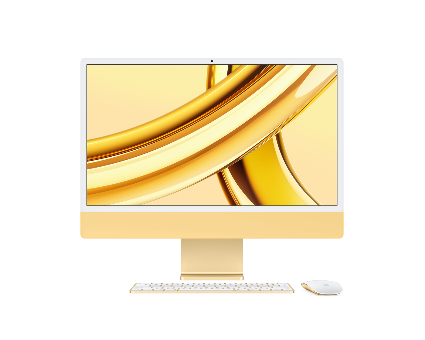 iMac 24-inch (M3) - Yellow
