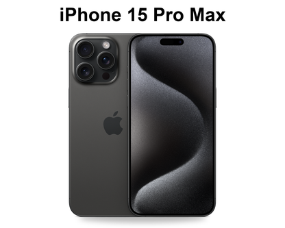 iPhone 15 Pro Max reconditionne Black Titanium - COCO MAX TECH