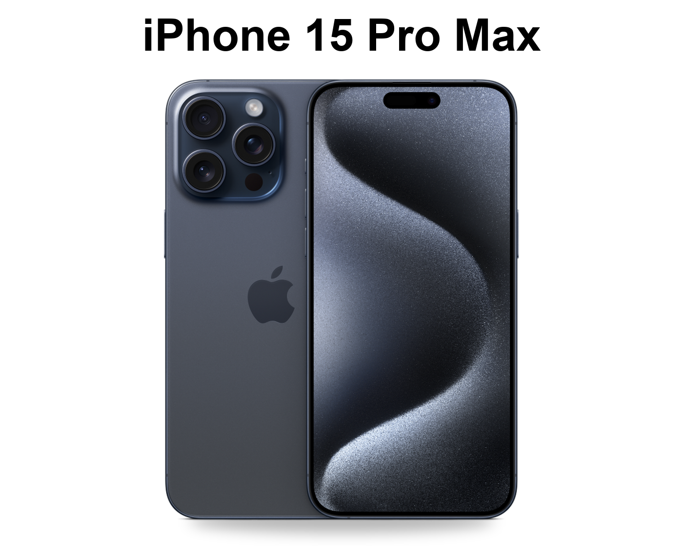 iPhone 15 Pro Max reconditionne Blue Titanium - COCO MAX TECH