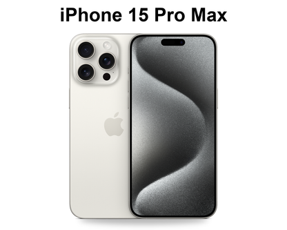 iPhone 15 Pro Max reconditionne White Titanium - COCO MAX TECH