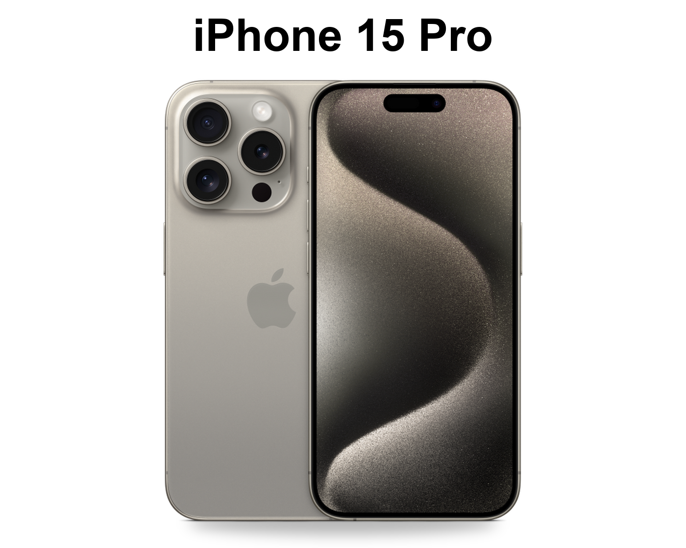 iPhone 15 Pro reconditionne Natural Titanium - COCO MAX TECH