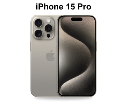 iPhone 15 Pro reconditionne Natural Titanium - COCO MAX TECH