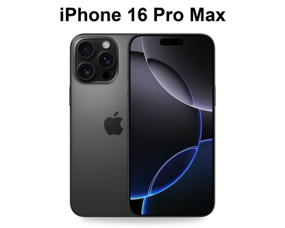 iPhone 16 Pro Max reconditionne Black Titanium - COCO MAX TECH