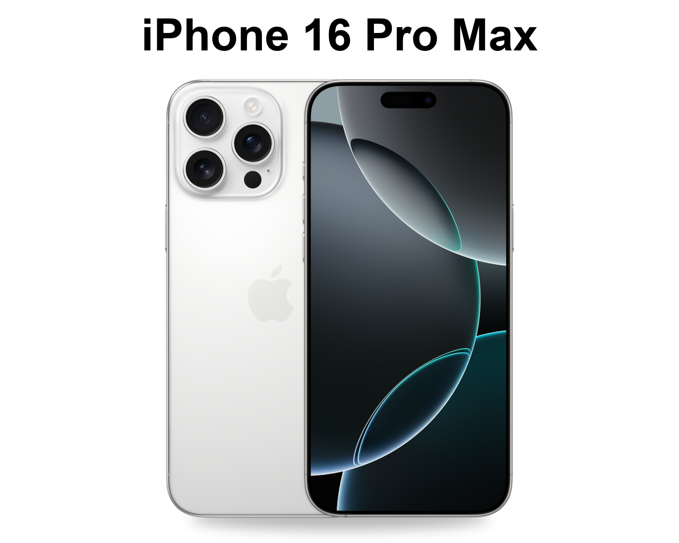 iPhone 16 Pro Max reconditionne White Titanium - COCO MAX TECH