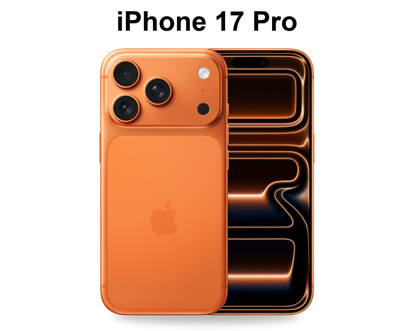 iPhone 17 Pro reconditionne Cosmic Orange - COCO MAX TECH